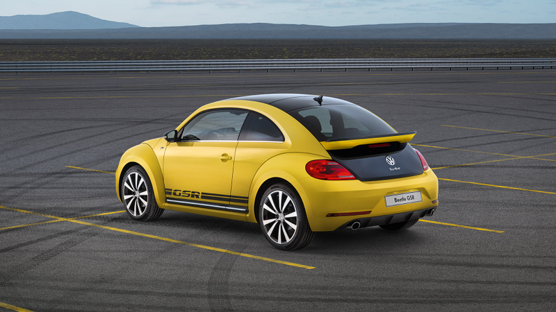 Illustration for article titled 2014 Volkswagen Beetle GSR And R-Line: Angry Bugs With Angry Names And Happy Faces